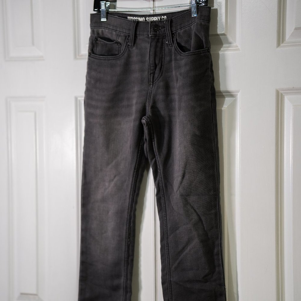 Gray Denim Stretchy Jeans